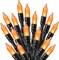 Orange LED Halloween String Lights - 39 Ft, 100 LED, with 8 Modes
